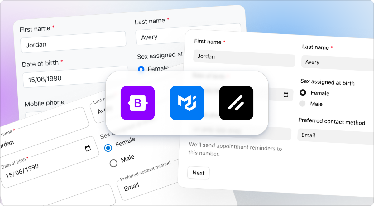 SurveyJS v3.0 - Theme Adapters for Bootstrap, Material UI, and shadcn/ui