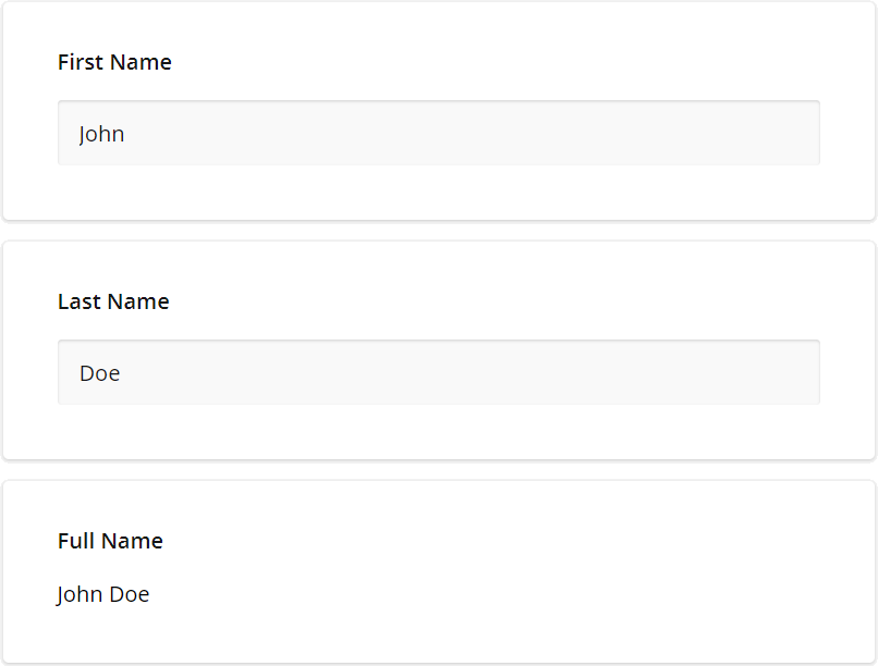 SurveyJS Question types - Expression